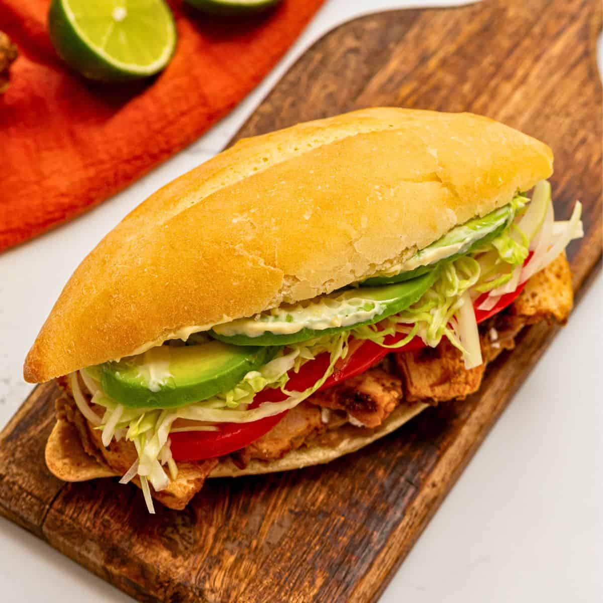 Jamon con Aguacate