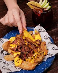 Papas con Arrachera