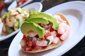 Tostada de Camaron